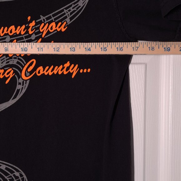 John Prine Muhlenberg USED Shirt (S, Black, Folk, Americana, Paradise, Reprint) - Picture 5 of 7